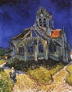 Vincent Van Gogh The Church of Auvers-sur-Oise oil painting